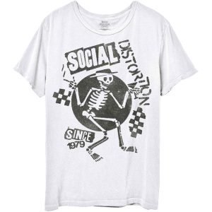 SOCIAL DISTORTION Speakeasy Checkerboard T-SHIRT