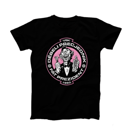DEBELI PRECJEDNIK w/pink Logo T-SHIRT | Dirty Old Shop
