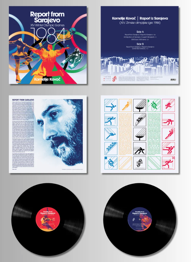 KOVAČ, KORNELIJE - Report From Sarajevo XI Winter Olympic Games 1984 LP - Slika 2
