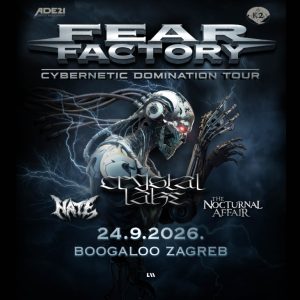 FEAR FACTORY 24.9.2026. BOOGALOO