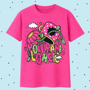 POLUPANI LONČIĆ (pink) T-SHIRT