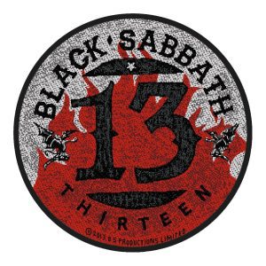 Black Sabbath 13 PRIŠIVAK