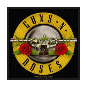Guns N Roses Bullet Logo PRIŠIVAK