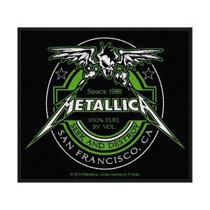 Metallica Beer Label PRIŠIVAK