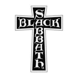 Black Sabbath Cross PRIŠIVAK