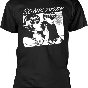 Sonic Youth Goo Black T-SHIRT