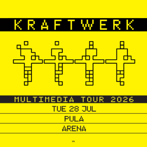 KRAFTWERK, TRIBINA SJEDENJE, 28.7.2026. ARENA PULA