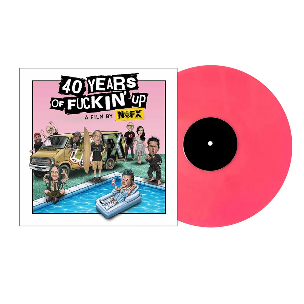 NOFX - 40 Years Of Fuckin' Up (color) LP - Slika 2