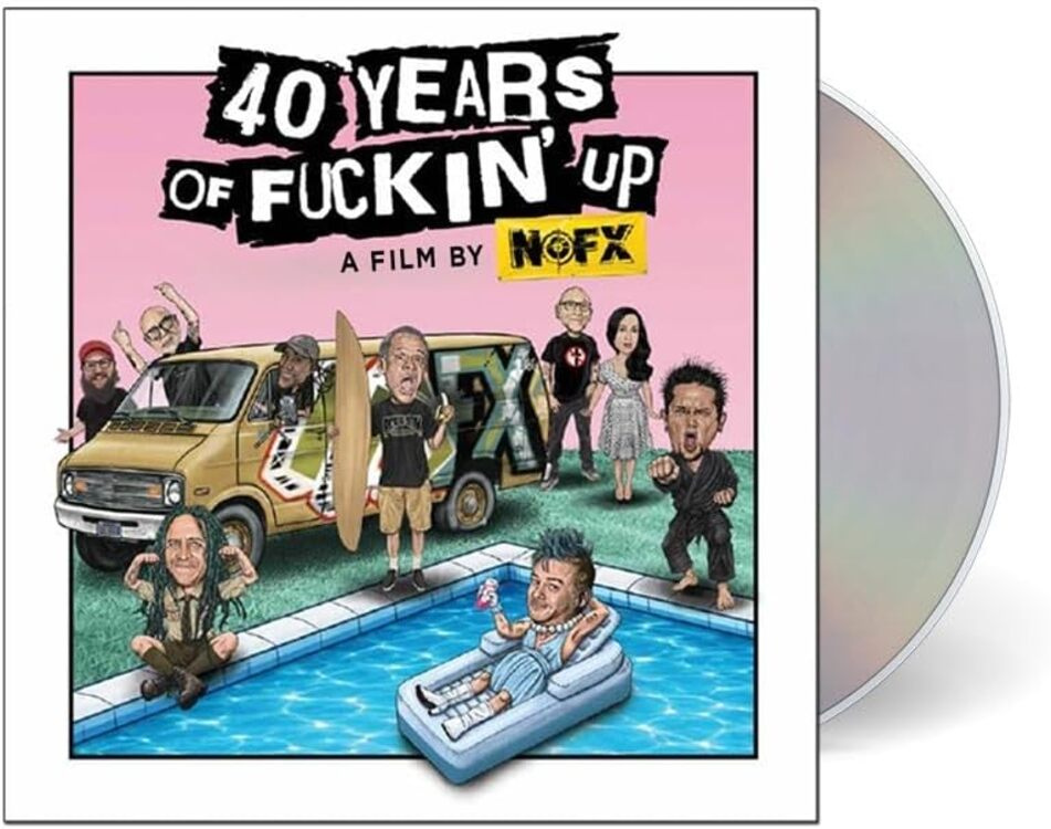 NOFX - 40 Years Of Fuckin' Up CD - Slika 2