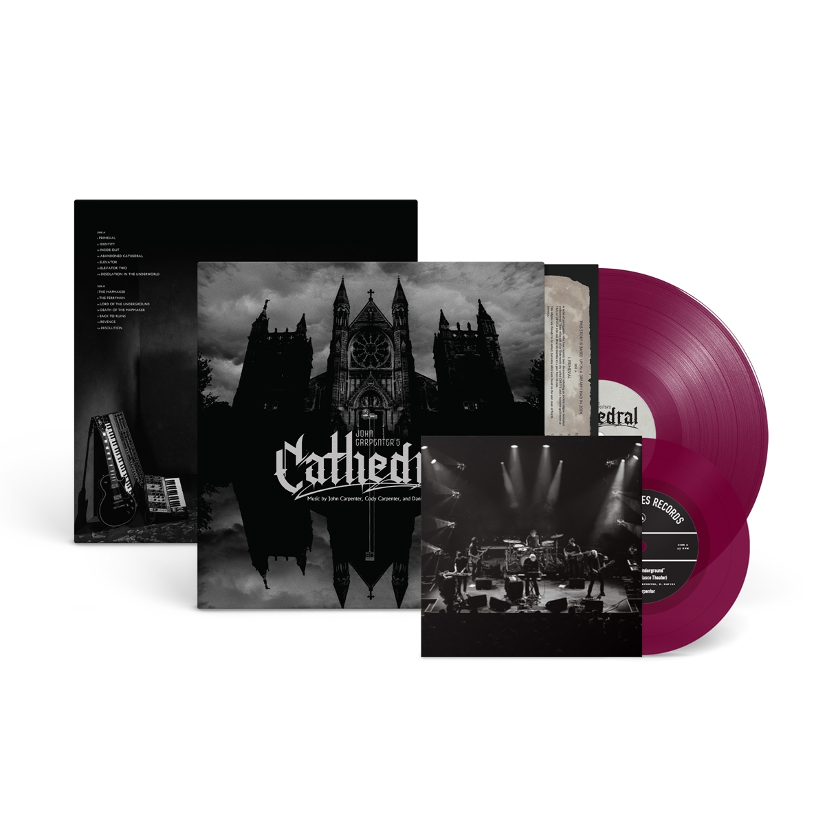 JOHN CARPENTER - Cathedral (color) LP/7" - Image 2