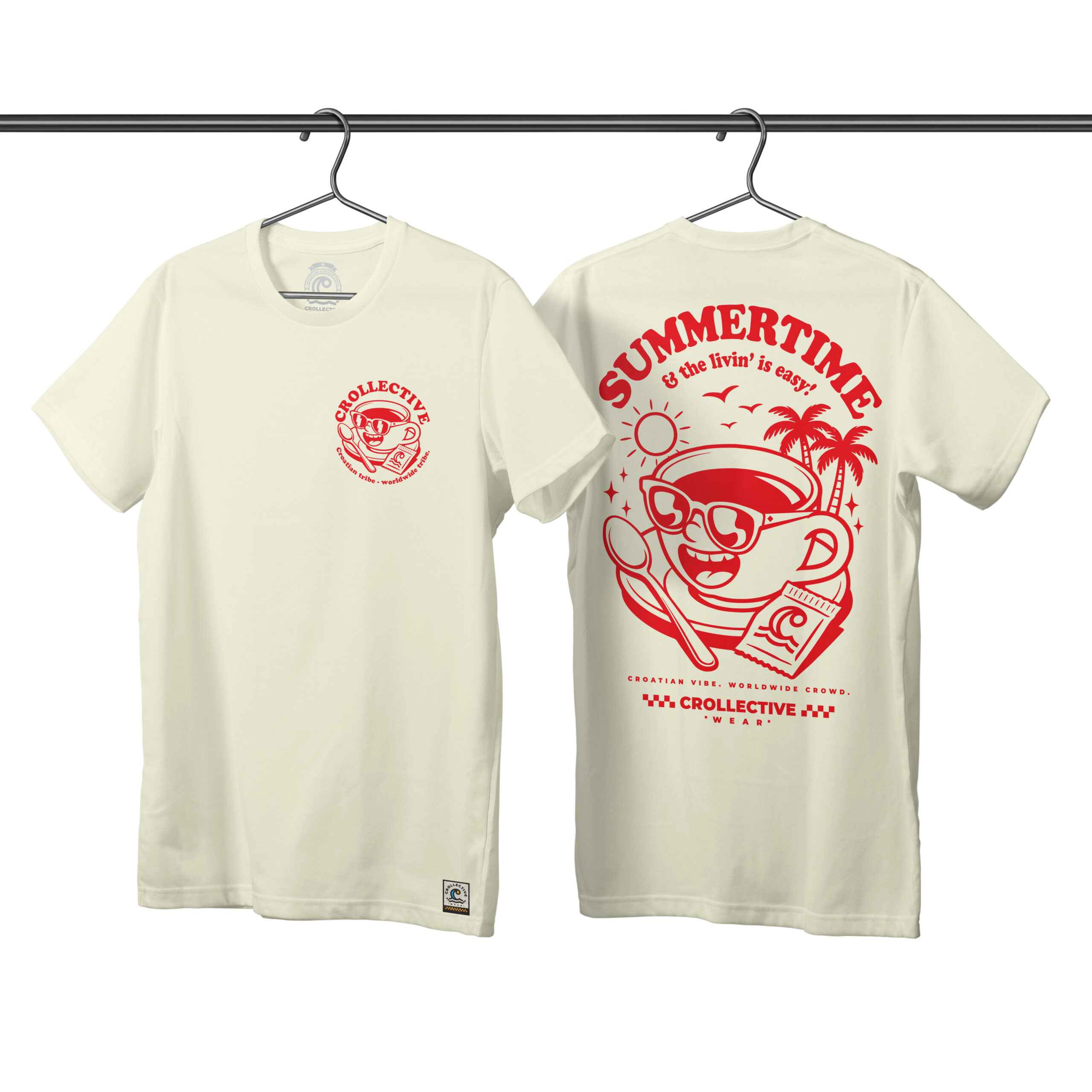 CROLLECTIVE - Easy Livin' Cup (ženska) (ivory) TS