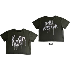 KORN CROP TOP GREEN