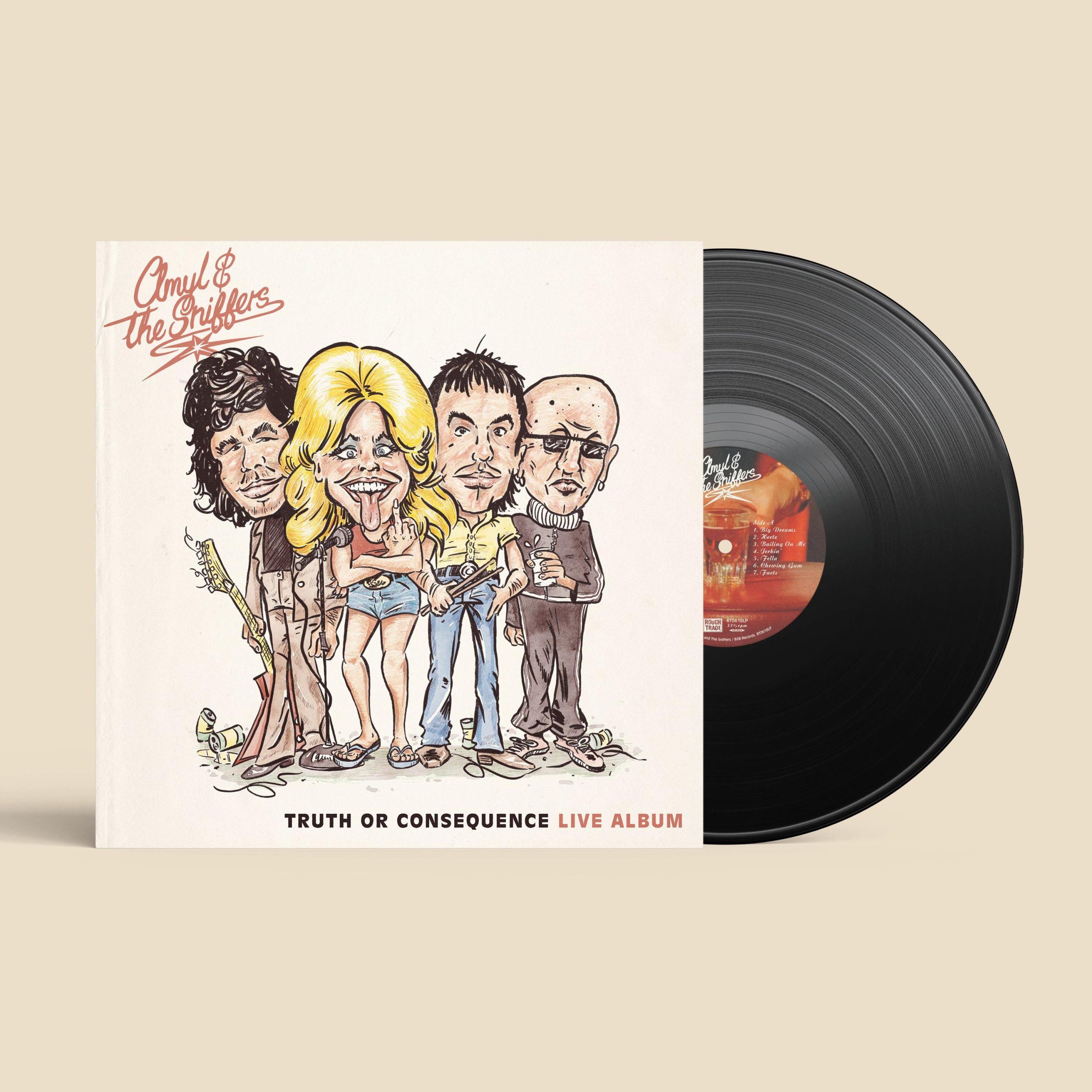 AMYL AND THE SNIFFERS - Truth Or Consequence LP - Slika 2