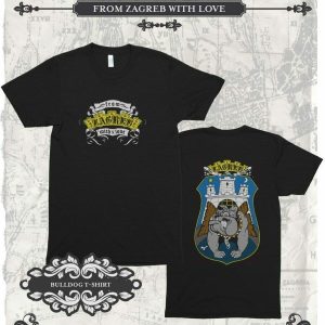 FROM ZAGREB WITH LOVE Bulldog (crna) TS
