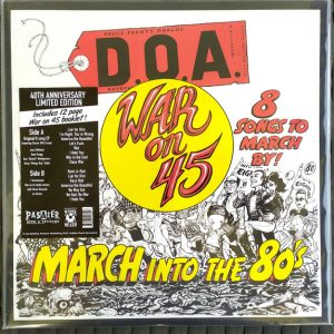D.O.A. - War On 45 ( Bonus Tracks + Booklet) LP