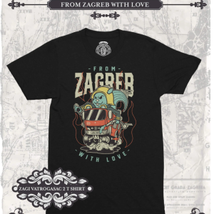 FROM ZAGREB WITH LOVE Firefighting Zagi 2 (crna) TS