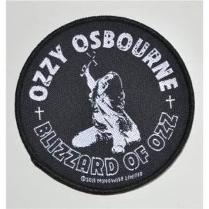 OSBOURNE, OZZY - Blizzard Of Oz PRIŠIVAK