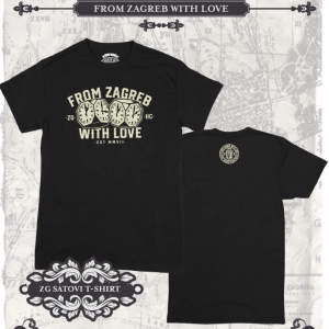 FROM ZAGREB WITH LOVE Satovi ženska (crna) TS