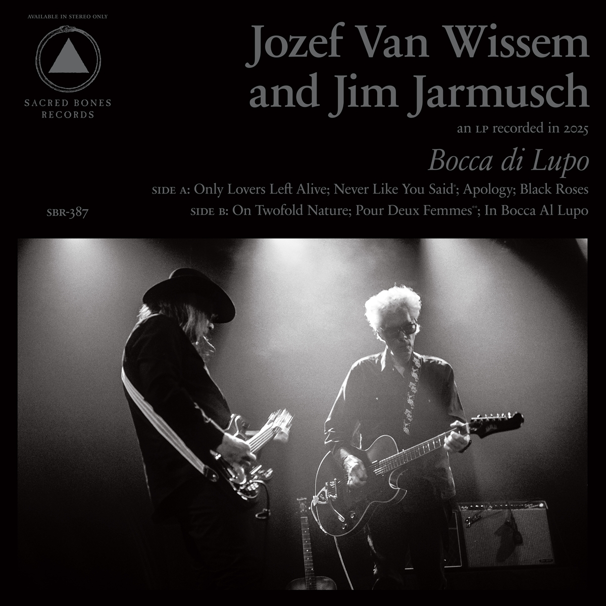 JOZEF VAN WISSEM AND JIM JARMUSCH - Bocca Di Lupo And Mouth Of The Wolf 2CD