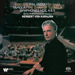 KARAJAN, HERBERT VON - SIBELIUS Tone Poems &  Symphonies  Nos. 4-5 2CD