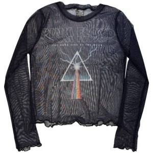 PINK FLOYD - Lightning Prism Lady Mesh Crop