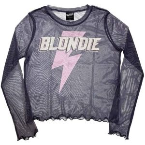 BLONDIE - Lightning Strike Lady Mesh Crop