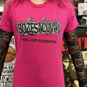 Božesačuvaj Nas Devedesetih ženska (roza) T-SHIRT