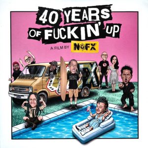 NOFX - 40 Years Of Fuckin' Up (yellow w blue) 2LP