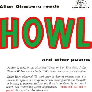 GINSBERG, ALLEN - Howl And Other Poems LP