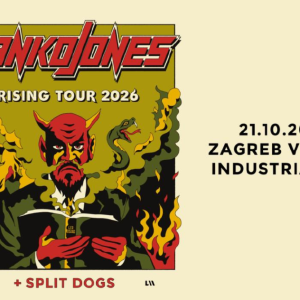 DANKO JONES, 21.10.2026. (SRIJEDA), VINTAGE INDUSTRIAL BAR