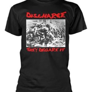 DISCHARGE - They Declare It T- SHIRT