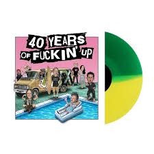 NOFX - 40 Years Of Fuckin' Up (green/yellow) LP